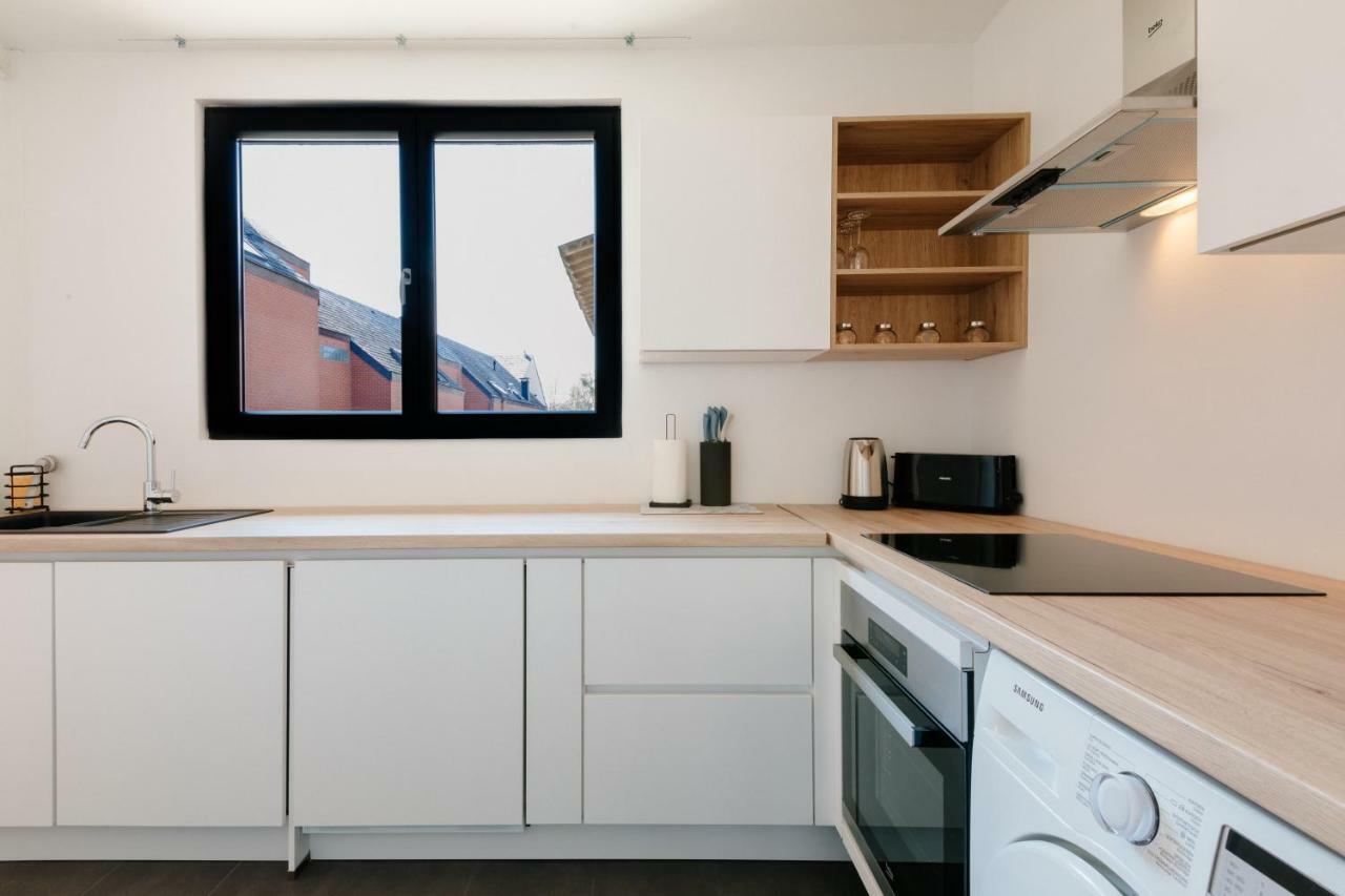 Luxury Apart' Mons City Center With Terrace エクステリア 写真
